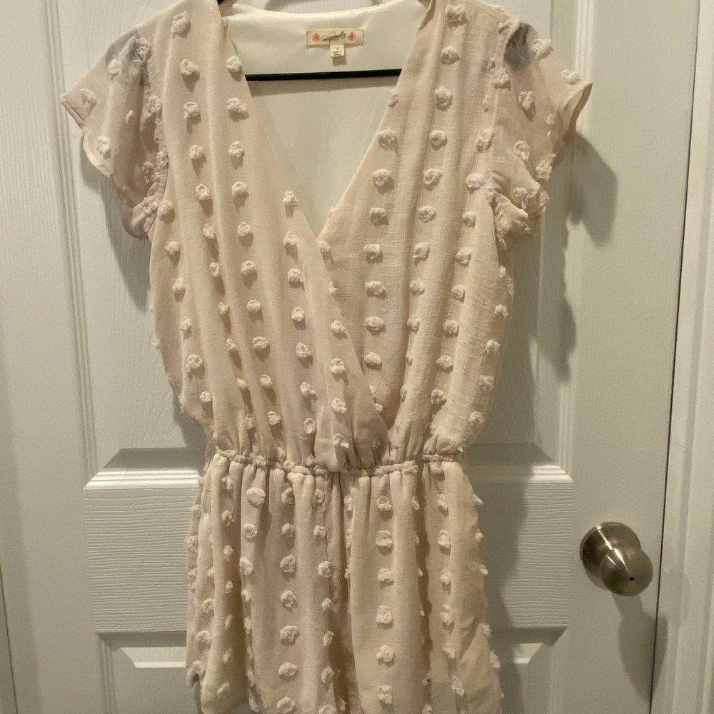 Magnolia Boutique Women's PomPom Romper, Size S